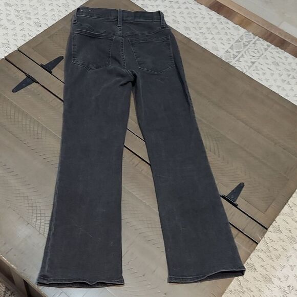 Madewell Cali Demi-Boot Faded Black Jeans Sz 24 - Picture 5 of 12